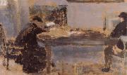 Edouard Vuillard Detail of In a Room oil painting